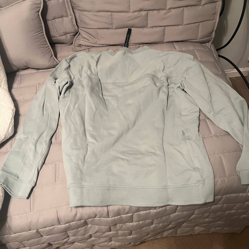 lululemon athletica Light Sage Green Men's Pullover Sweater